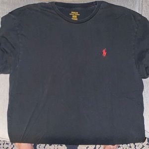 Mens Black Polo Ralph Lauren T-shirt - Black